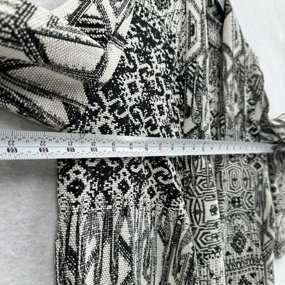 Sfera Knitted Jarga Cardigan Bohemian Sweater Waterfall Boho GORGEOUS!! MED Tall - Picture 13 of 15